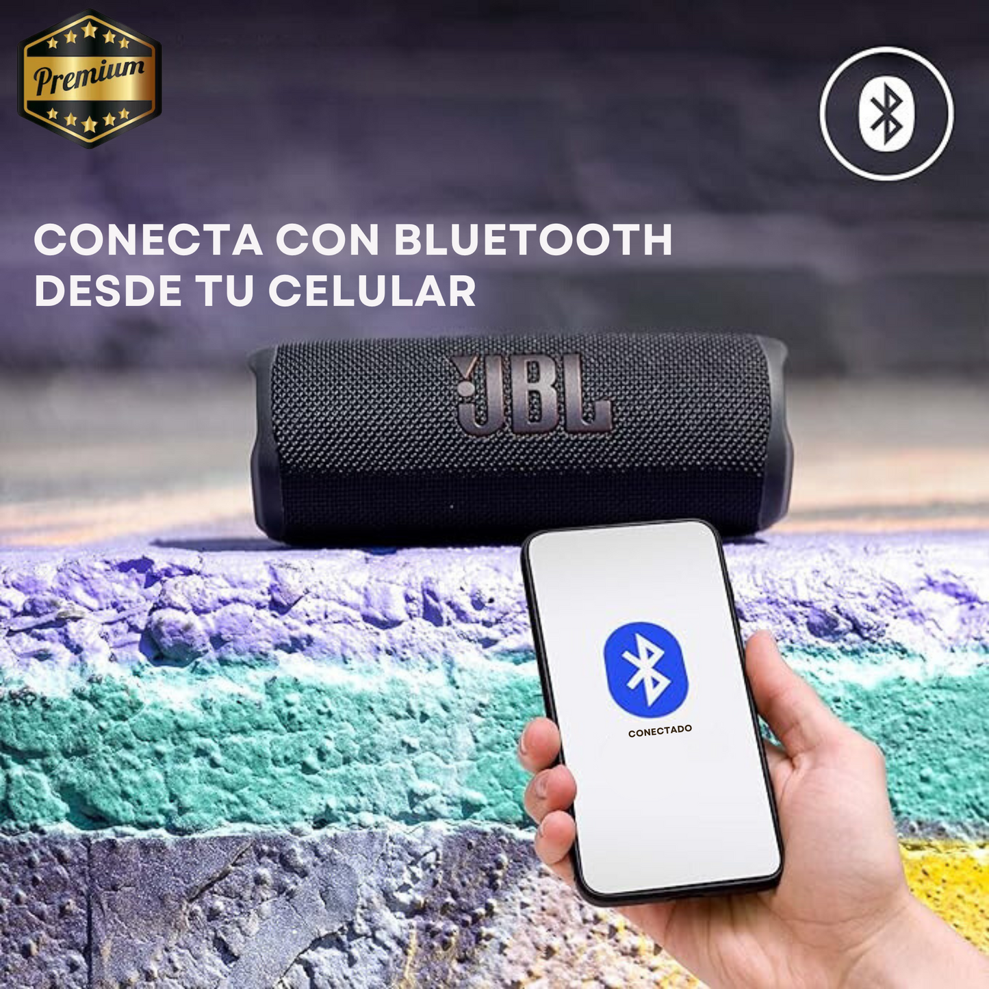 JBL PARLANTE AMPLIADO BLUETOOTH PORTÁTIL | SUBWOOFER AMPLIADO