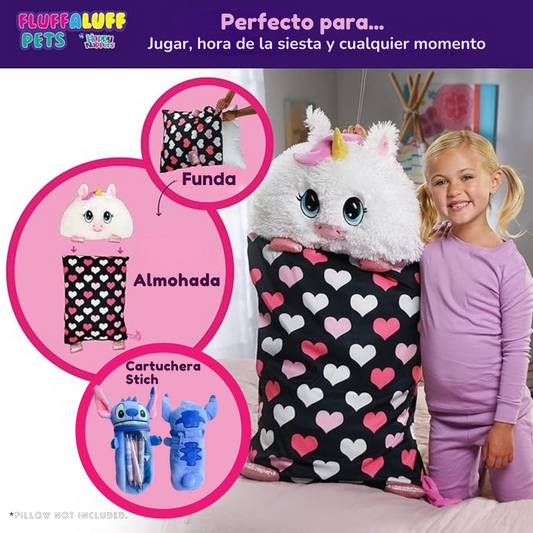 Almohada Napper y Cartuchera Stich | "Regresa a clases con toda la comodidad y moda"