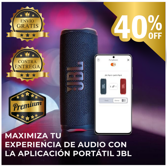JBL PARLANTE AMPLIADO BLUETOOTH PORTÁTIL | SUBWOOFER AMPLIADO