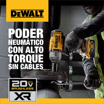 Pistola Neumática Percutor de Impacto Dewalt™️ [550Nm] a Batería