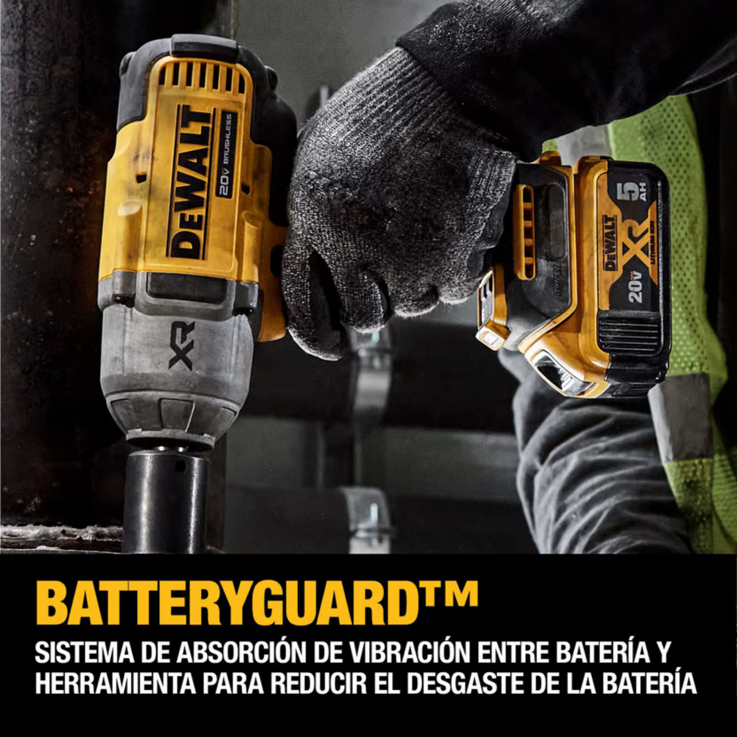 Pistola Neumática Percutor de Impacto Dewalt™️ [550Nm] a Batería