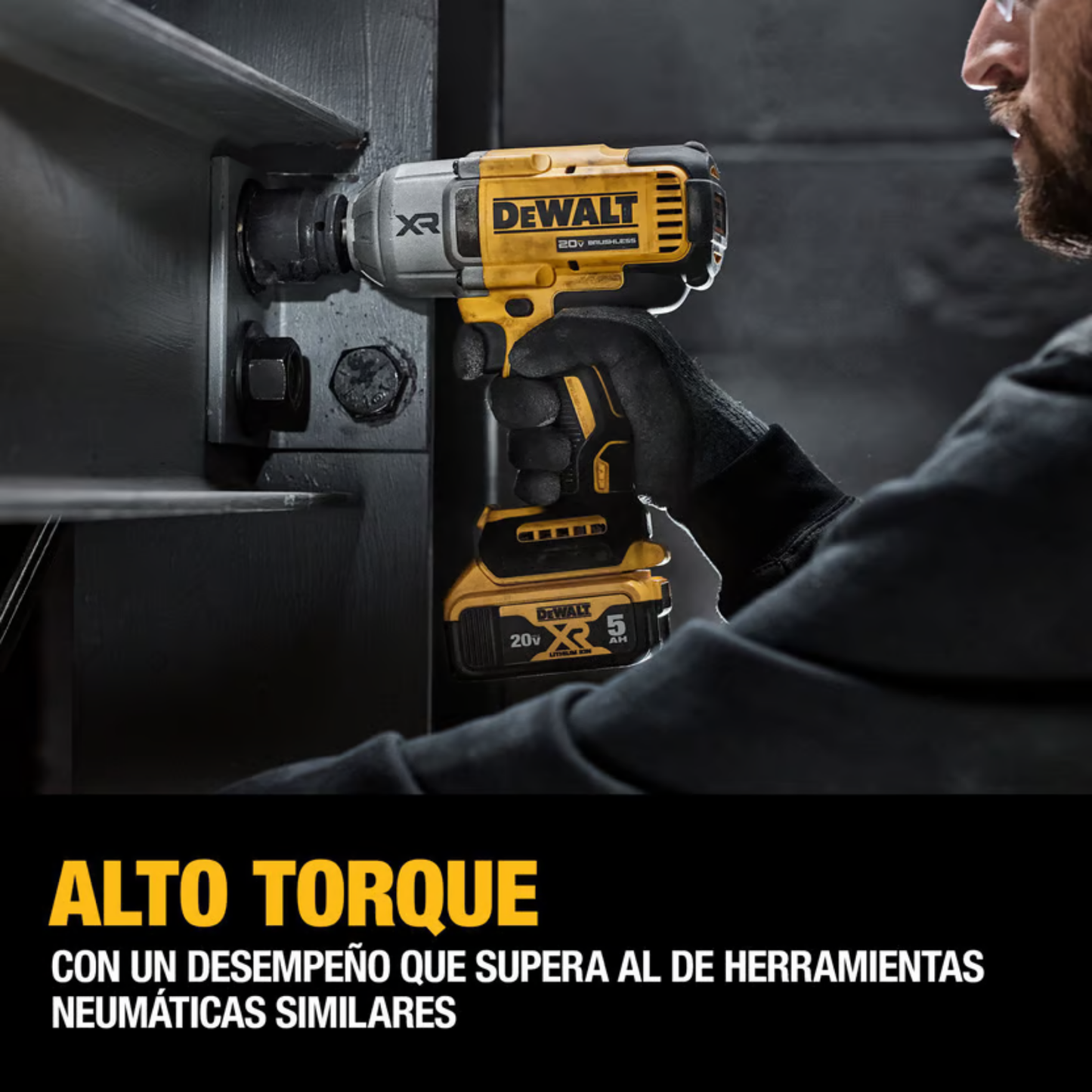 Pistola Neumática Percutor de Impacto Dewalt™️ [550Nm] a Batería