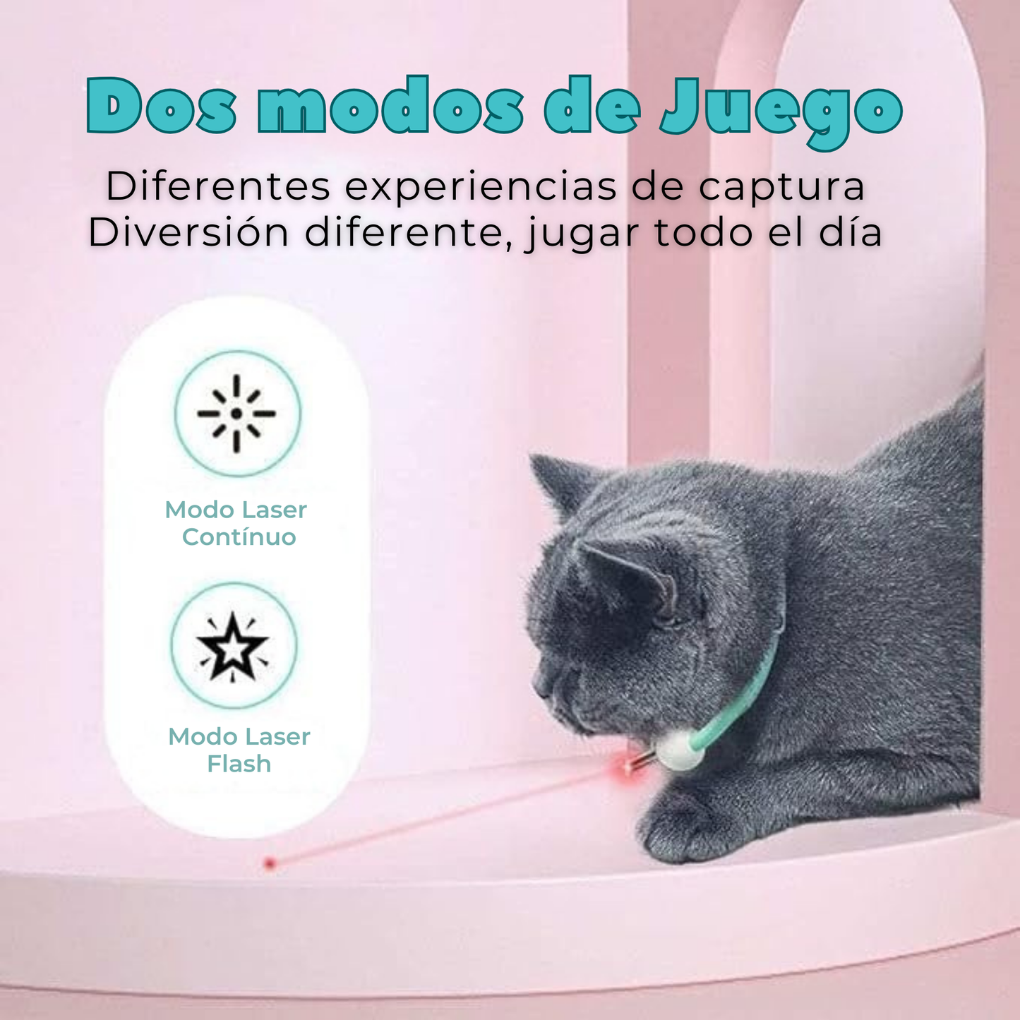 ToyCat™️ Collar Laser Inteligente para gatos y mascotas