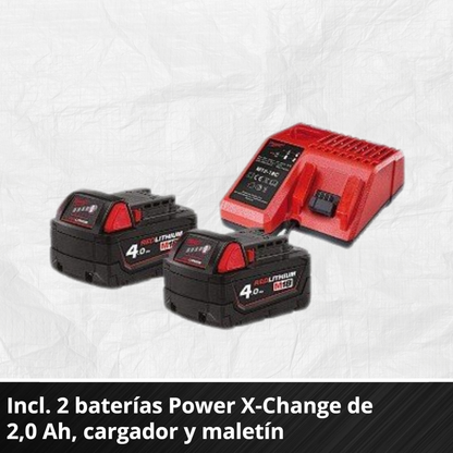 Taladro Inalambrico con múltiples accesorios | Maletín Ratchet Adicional