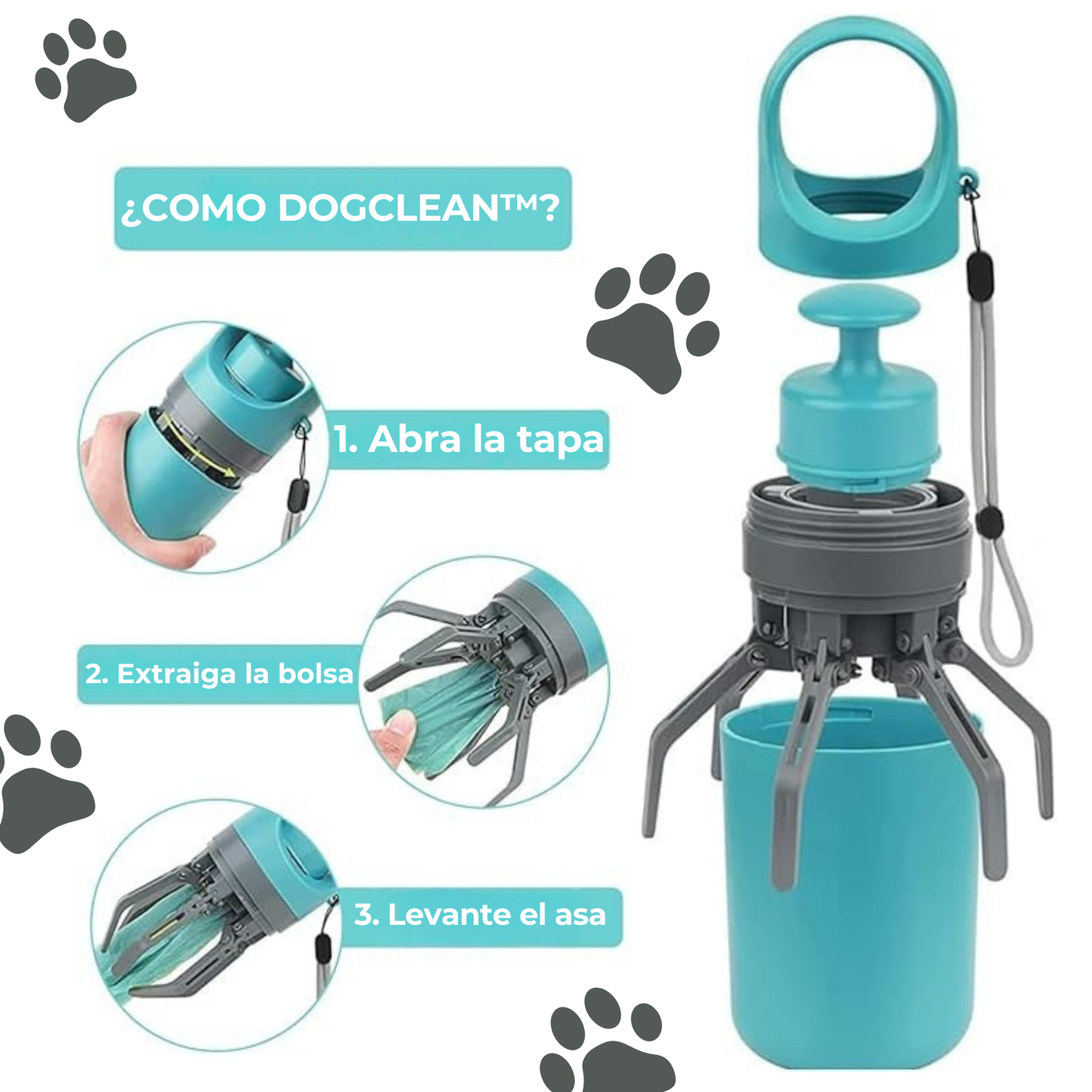 Dog Clean™️ Limpiador y Recogedor Ergonomico para tu mascota