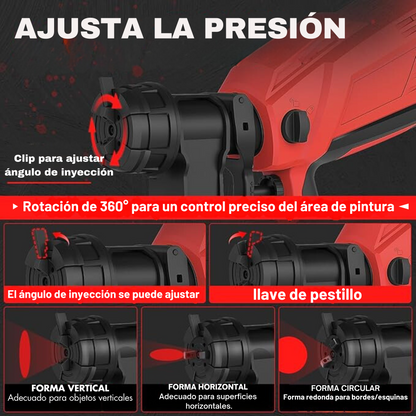 Pistola de Pintura a Batería | Sin Cables | Multiusos