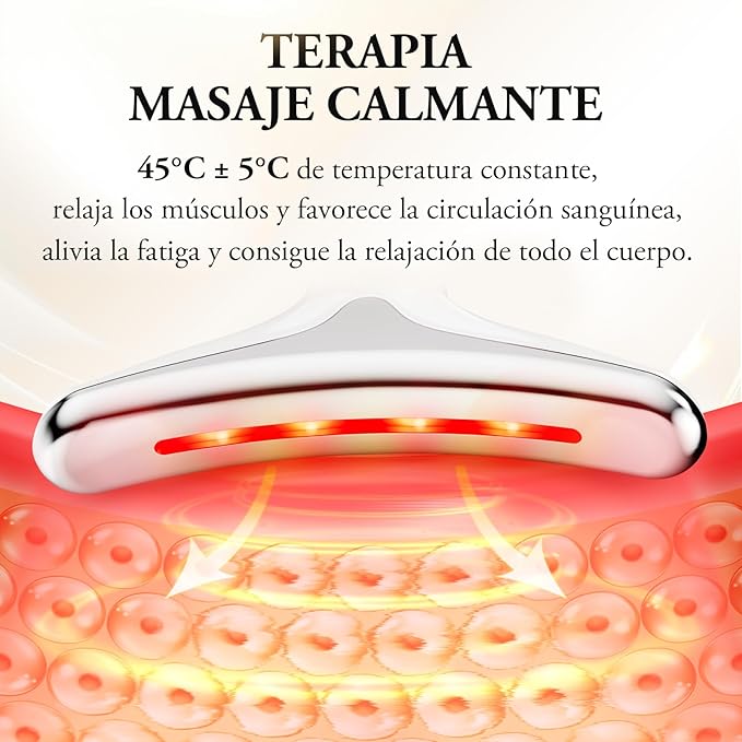 Kneck®️ Masajeador Facial Eléctrico Antiarrugas