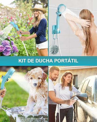 Ducha portátil de batería para camping, carros, perros y multiusos