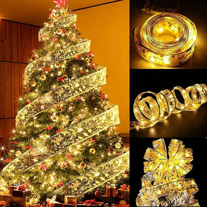 Cinta de Luces Inalambricas Decoración de Navidad 2024