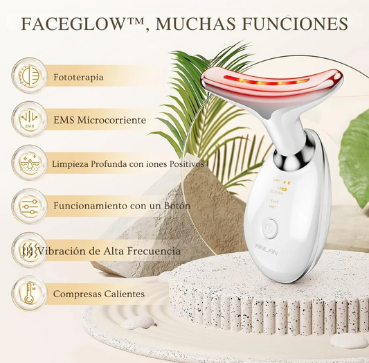 Dispositivo Rejuvenecedor FaceGlow™ | Tres Modos de Luz