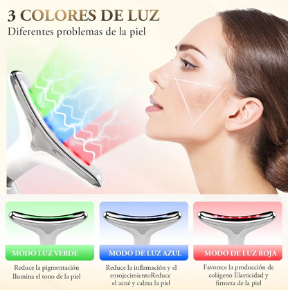 Dispositivo Rejuvenecedor FaceGlow™ | Tres Modos de Luz