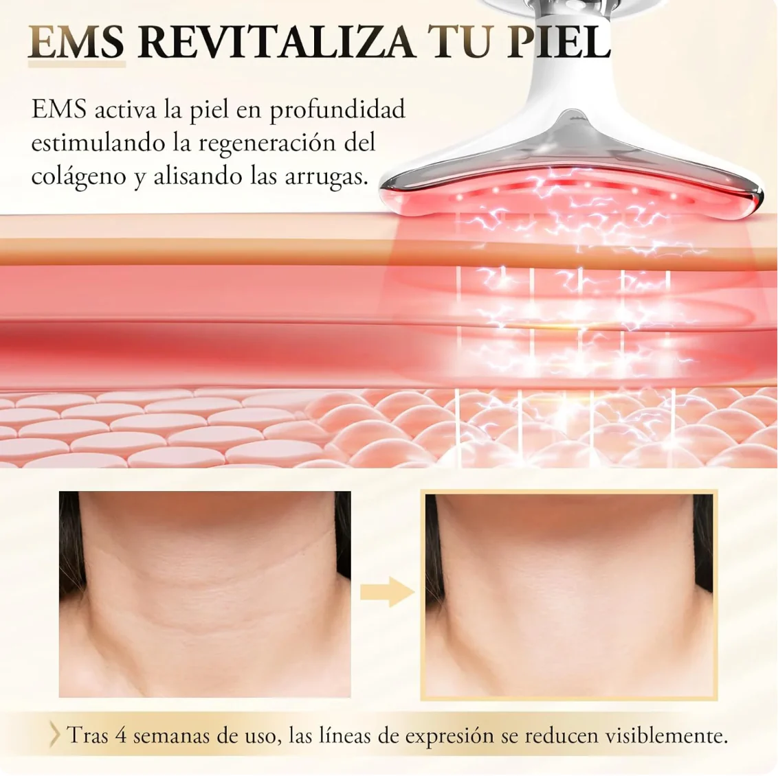 Dispositivo Rejuvenecedor FaceGlow™ | Tres Modos de Luz