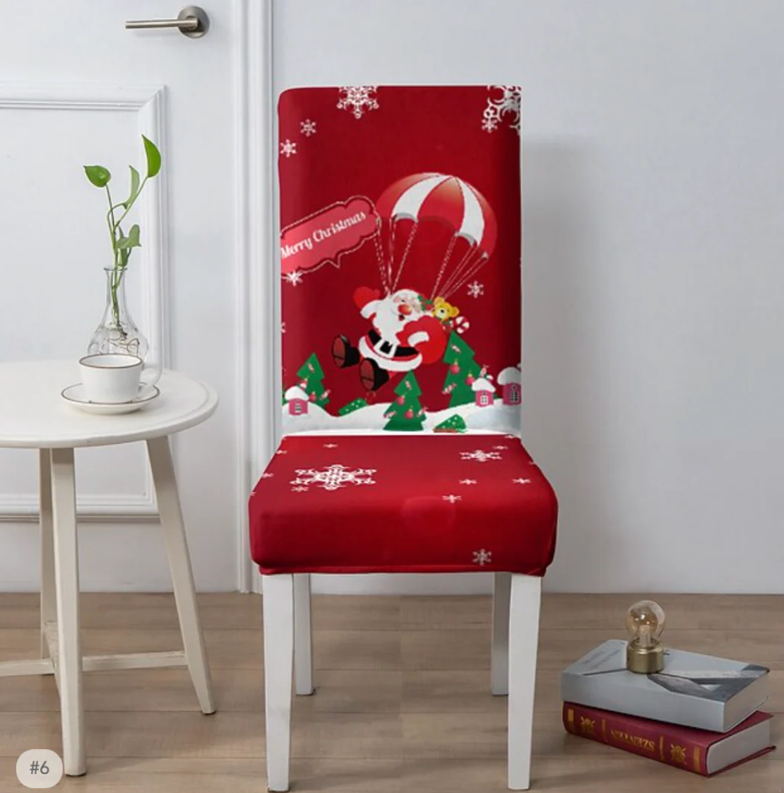 Conjuntos Fundas de Sillas Navideñas | 100% Adaptables